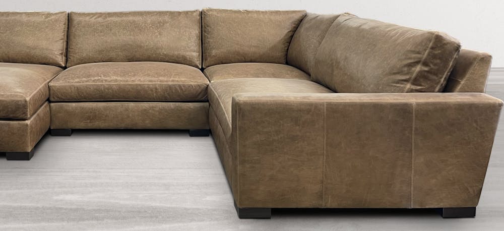 Braxton Leather Sectional