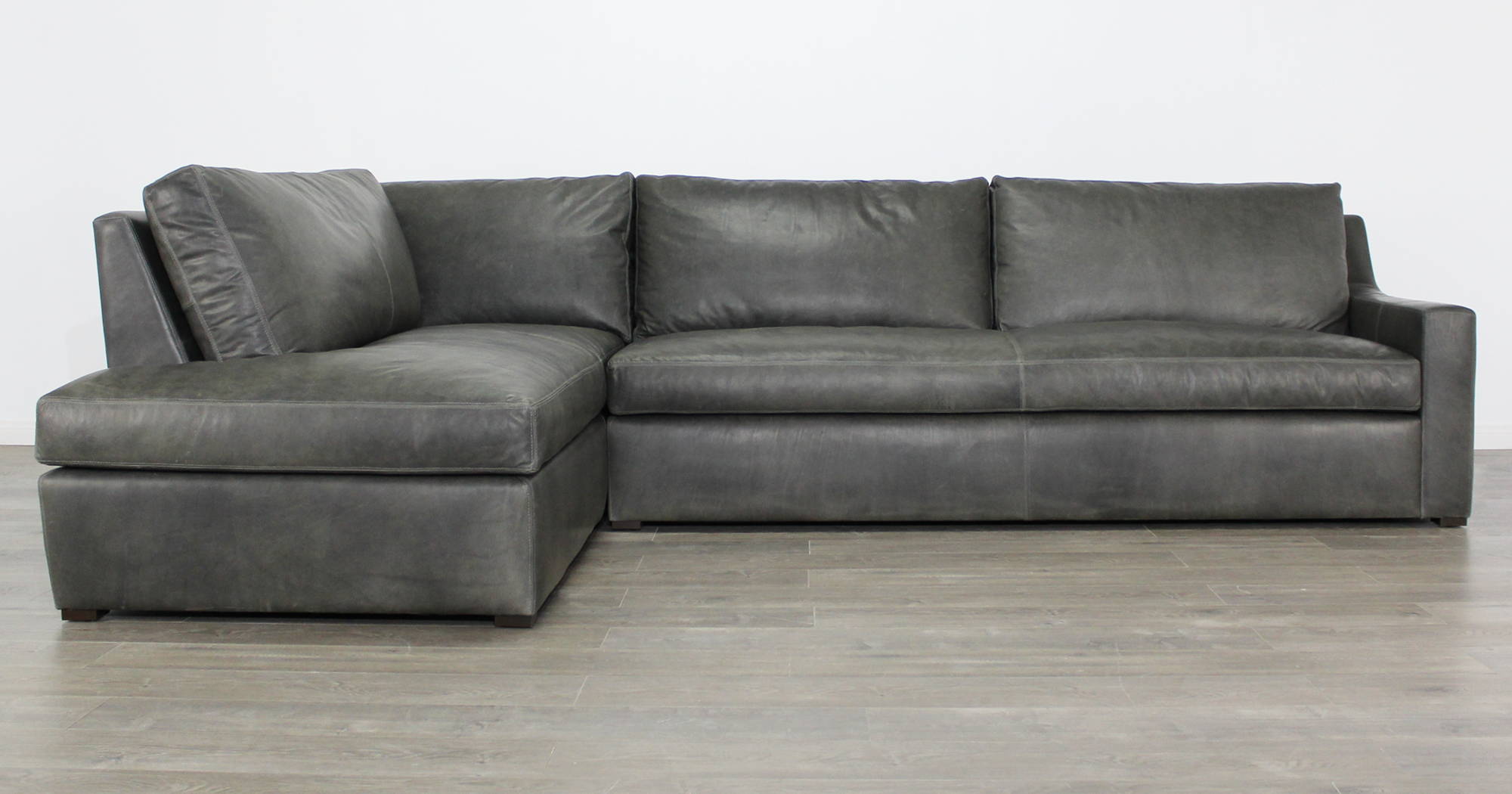 Julien Track Arm, Leather Sectional Sofa, Sectional Couch
